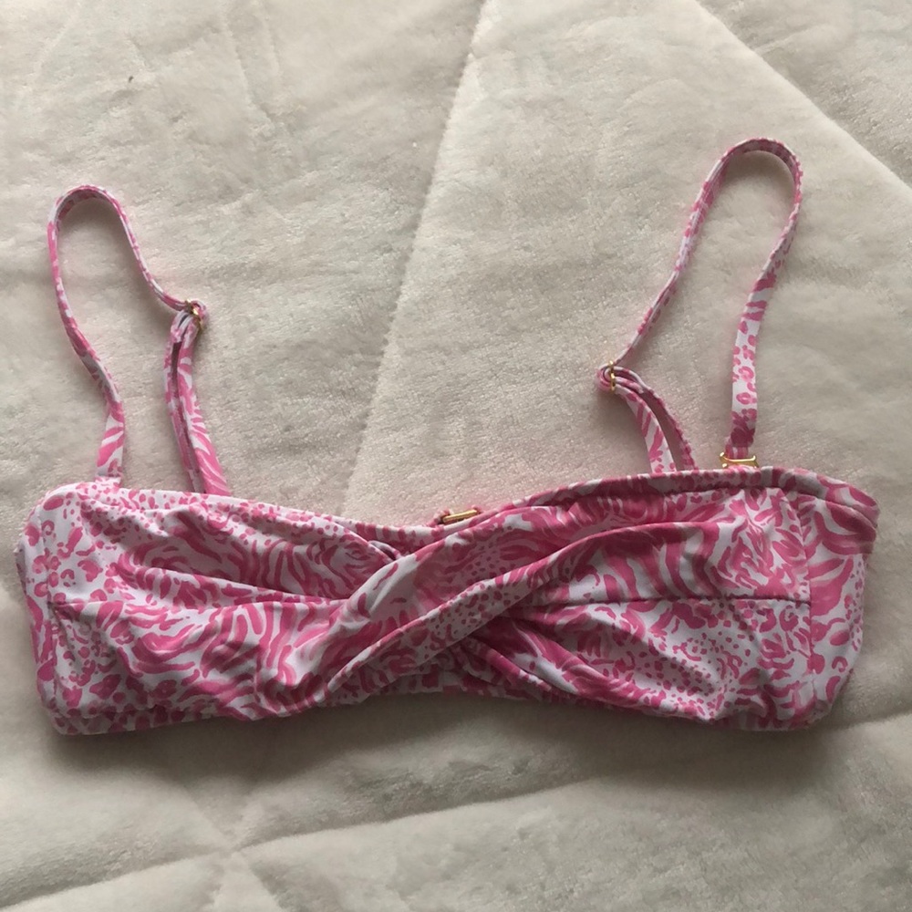 Lilly Pulitzer Bikini Pink Bikini Top